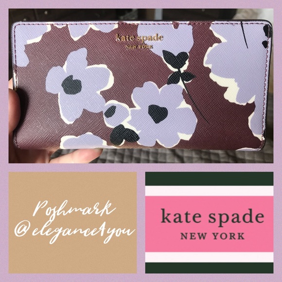 kate spade Handbags - ✨KATE SPADE✨Slim Bifold Floral Wallet NEW